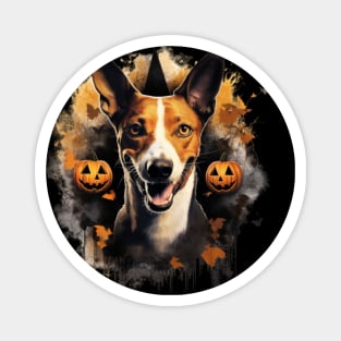 Basenji Halloween Magnet